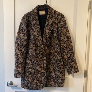 We The Free carpet bag blazer